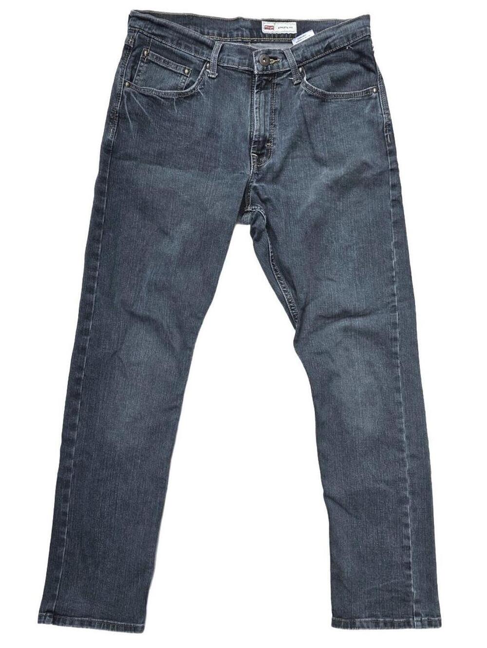 Wrangler Athletic Fit Men's Straight Leg Med Wash Jeans 30/30